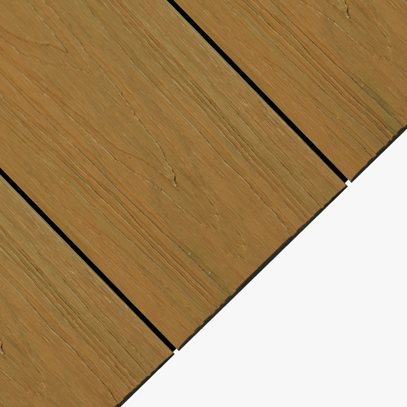 Modern Composite Tile Set Solid Wooden Outdoor Flooring Tile