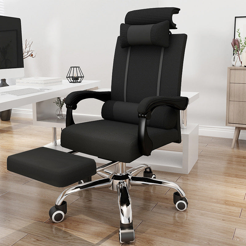 Contemporary Padded Arms Managers Chair Black Executive Chair for Office