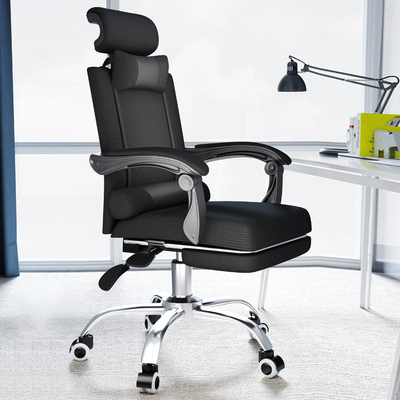 Contemporary Padded Arms Managers Chair Black Executive Chair for Office