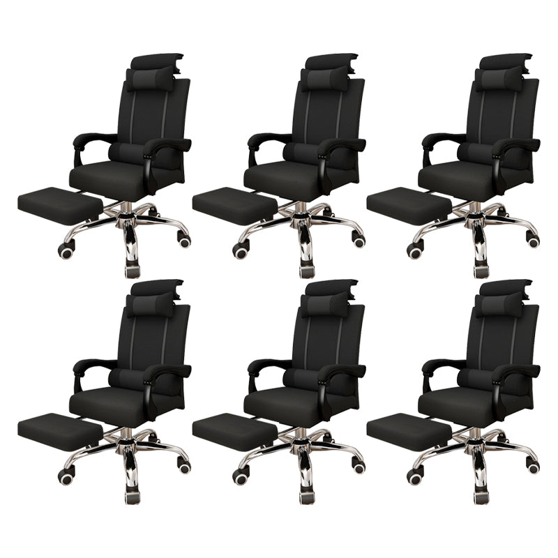 Contemporary Padded Arms Managers Chair Black Executive Chair for Office