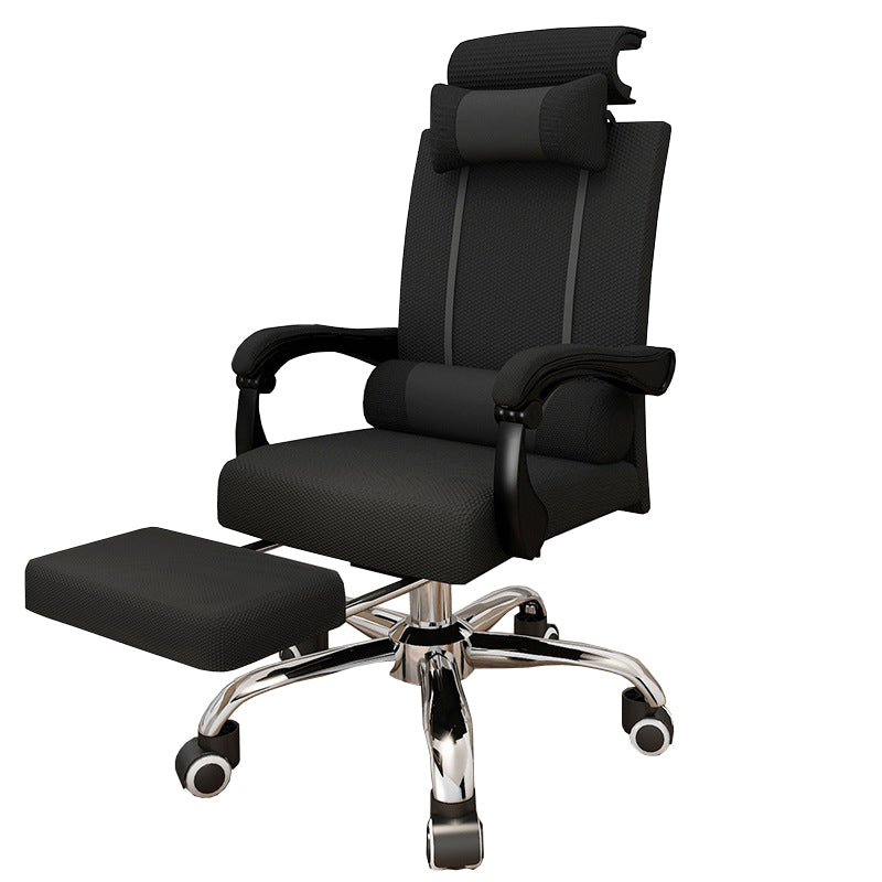 Contemporary Padded Arms Managers Chair Black Executive Chair for Office