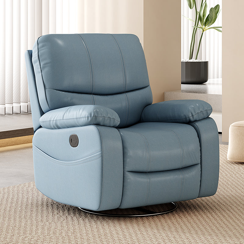 Extended Footrest Recliner Chair Side Pockets Standard Recliner