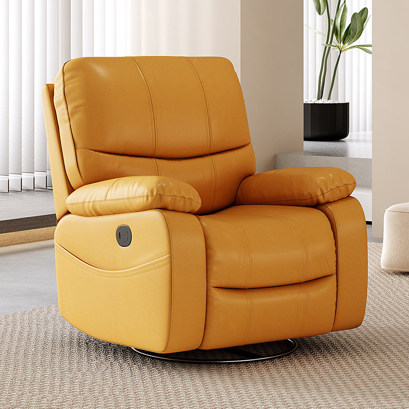 Extended Footrest Recliner Chair Side Pockets Standard Recliner