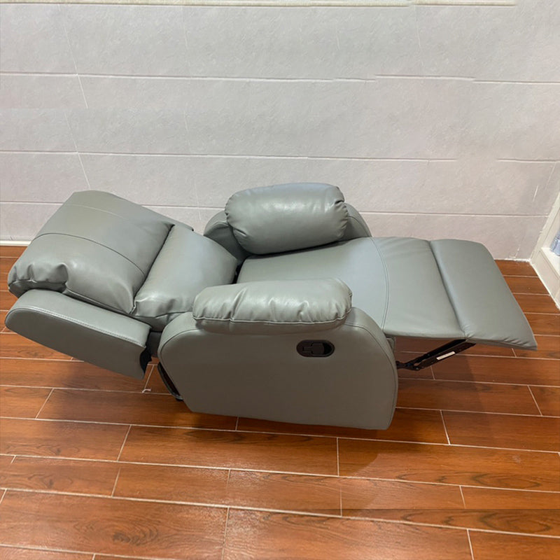 Metal Standard Recliner Manual-Push Botton Recliner Chair with Lumbar