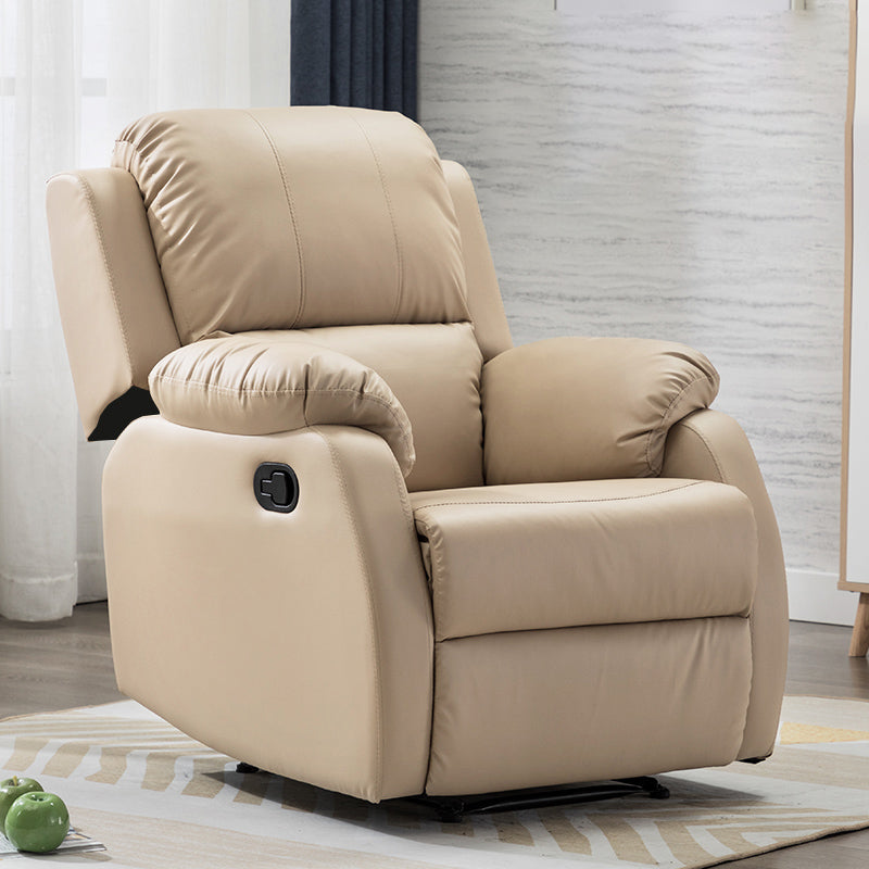 Metal Standard Recliner Manual-Push Botton Recliner Chair with Lumbar