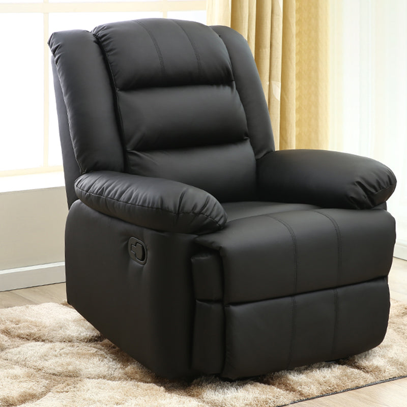 Recliner with Lumbar Metal Frame Standard Recliner Chair with Footrest