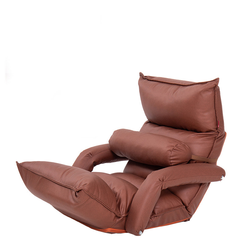 Adjustable Metal Standard Recliner Scandinavian Recliner Chair with Pillow