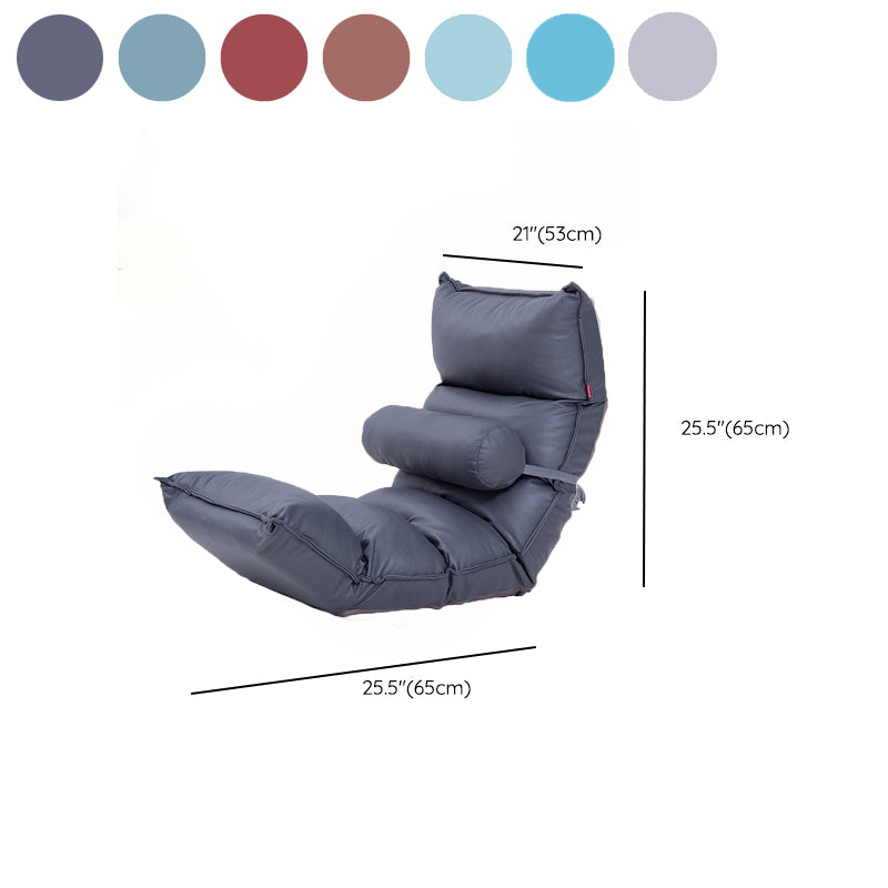 Adjustable Metal Standard Recliner Scandinavian Recliner Chair with Pillow