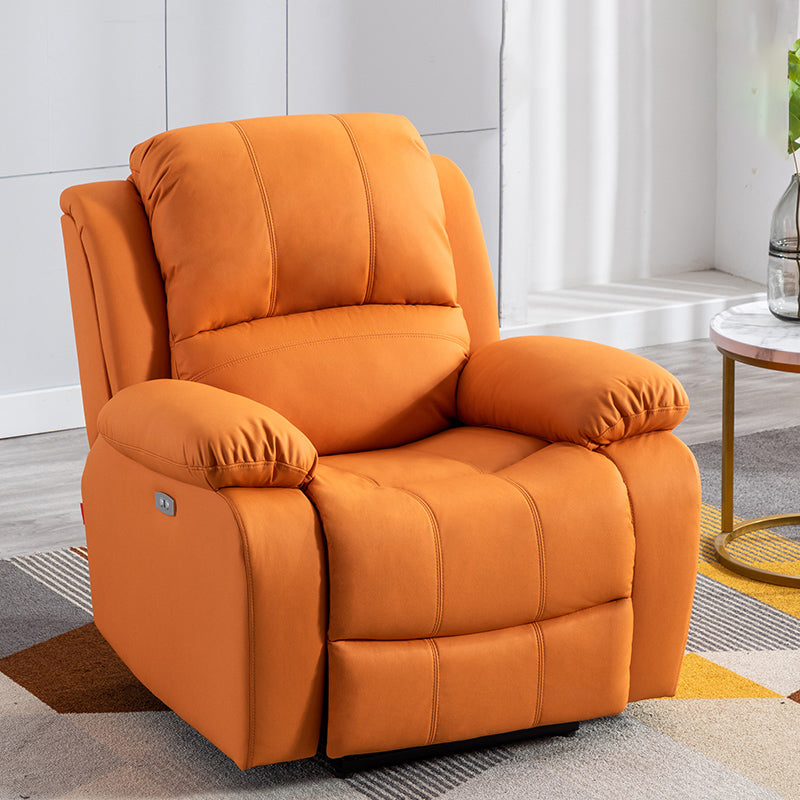 Contemporary Upholstered Recliner 36.61" Wide Recliner with Lumbar Support