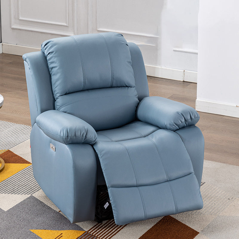 Contemporary Upholstered Recliner 36.61" Wide Recliner with Lumbar Support