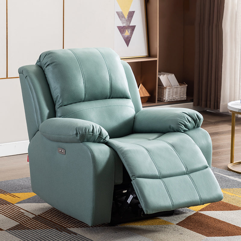 Contemporary Upholstered Recliner 36.61" Wide Recliner with Lumbar Support