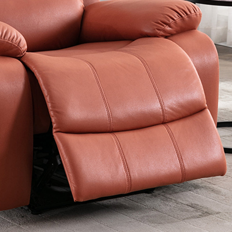 Contemporary Upholstered Recliner 36.61" Wide Recliner with Lumbar Support