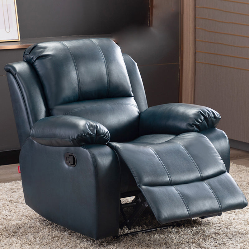33.5" Wide Faux Leather Recliner Cotton Power Massage Recliner Chair