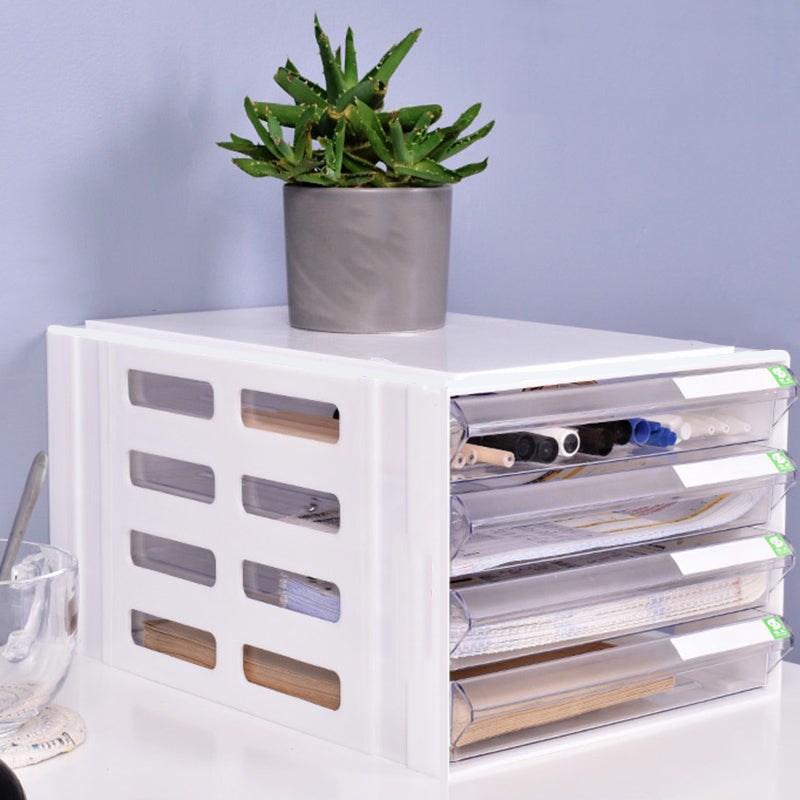 Contemporary Acrylic Cabinet Drawers Filing Cabinet for Office