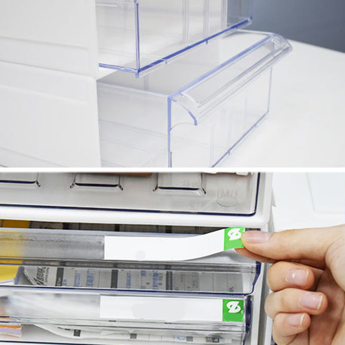 Contemporary Acrylic Cabinet Drawers Filing Cabinet for Office