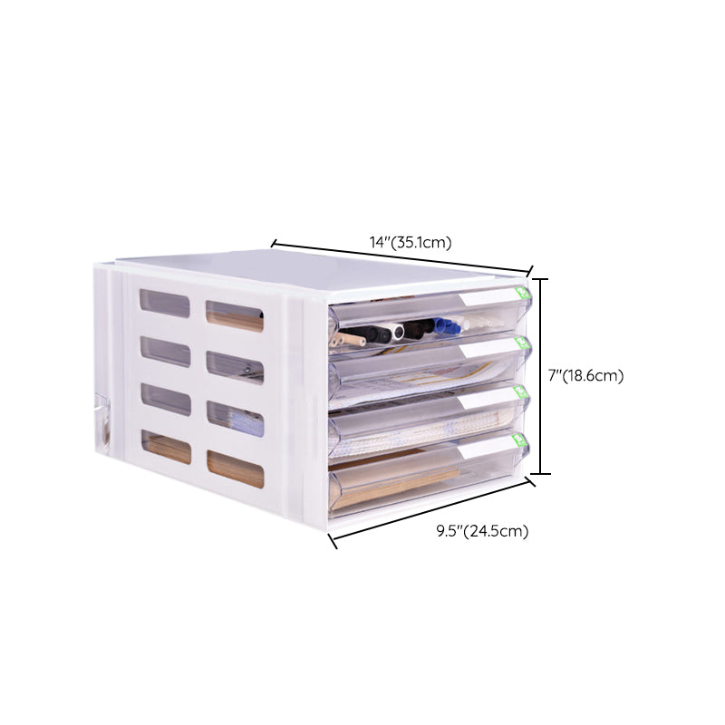 Contemporary Acrylic Cabinet Drawers Filing Cabinet for Office