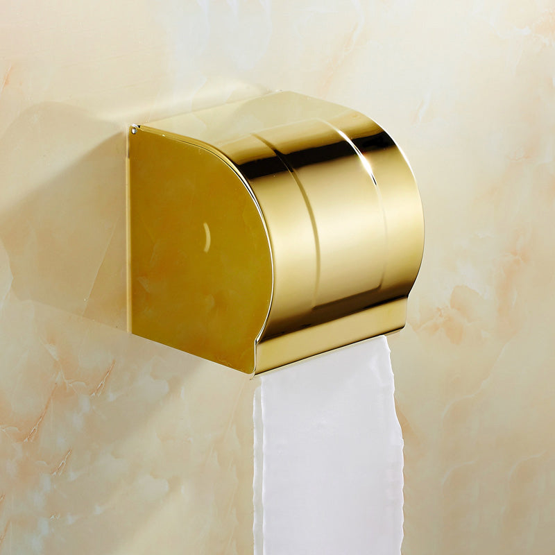 Contemporary Brushed Brass Bathroom Accessory As Individual Or As a Set