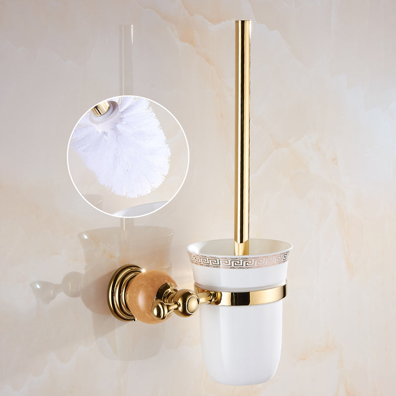 Modern Bathroom Accessory As Individual Or As a Set in Golden