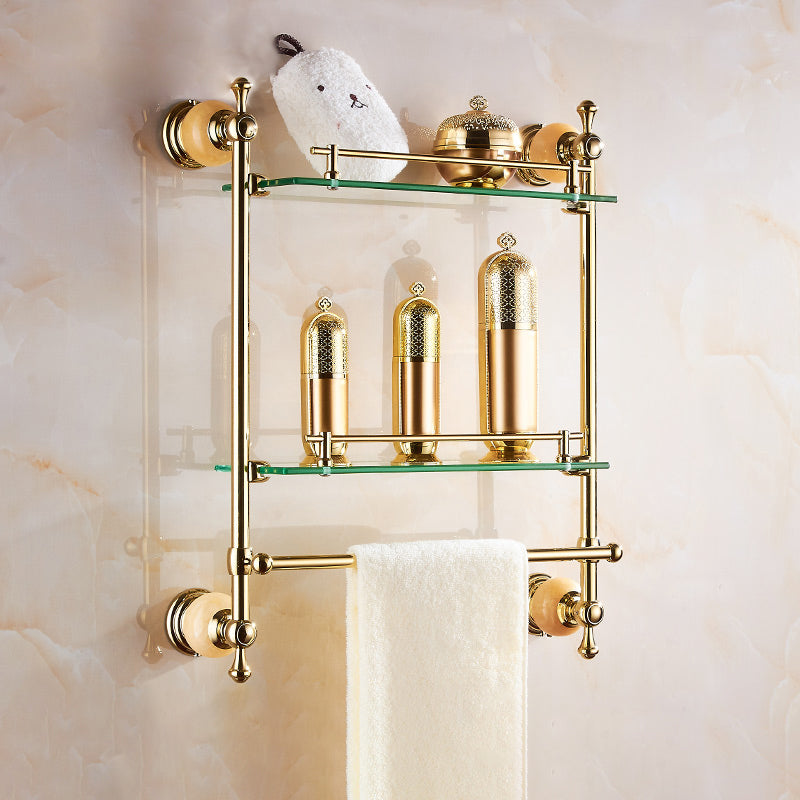 Modern Bathroom Accessory As Individual Or As a Set in Golden