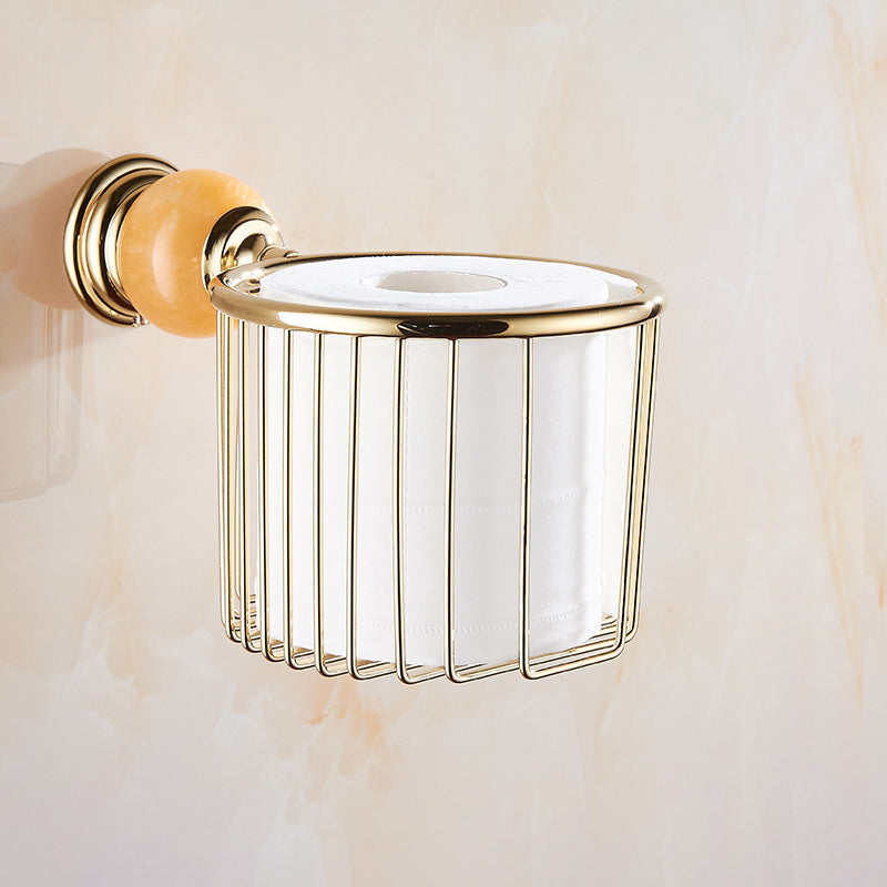 Modern Bathroom Accessory As Individual Or As a Set in Golden