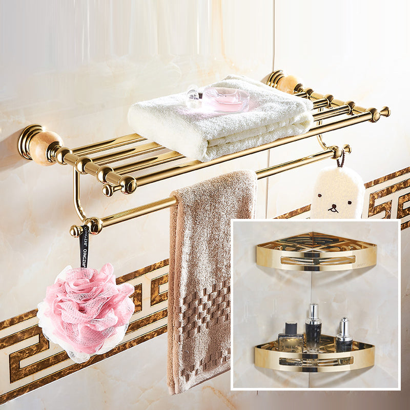 Modern Bathroom Accessory As Individual Or As a Set in Golden