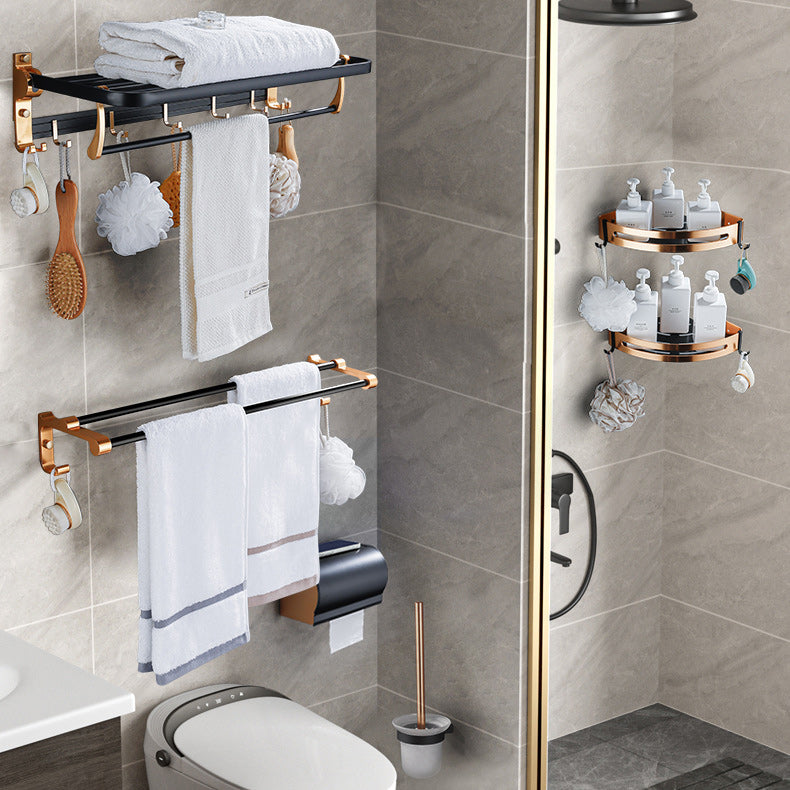 Contemporary Bathroom Accessory As Individual Or As a Set in Black/White