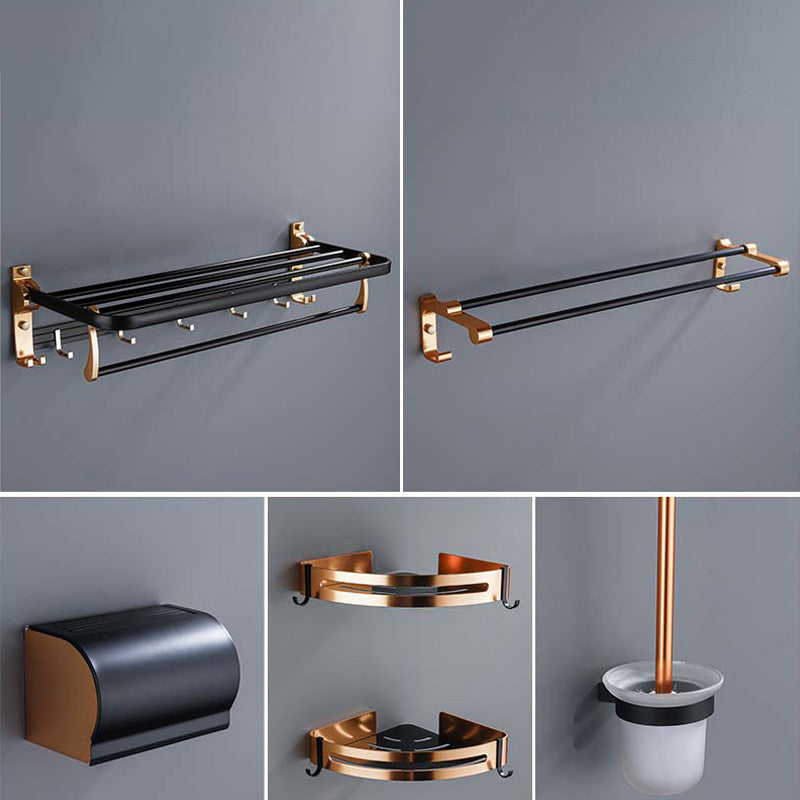 Contemporary Bathroom Accessory As Individual Or As a Set in Black/White