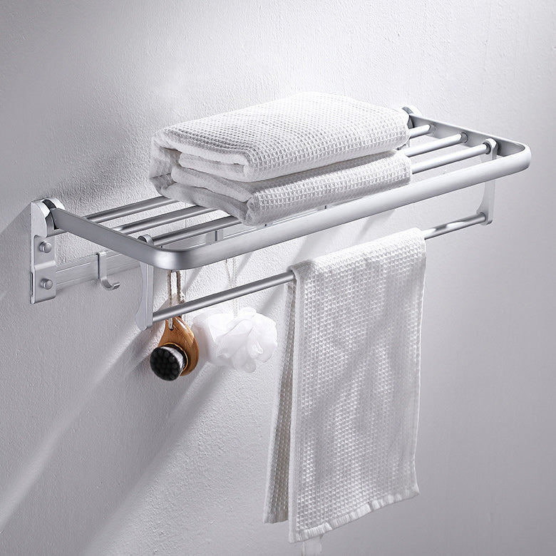 Contemporary Silver Bathroom Accessory As Individual Or As a Set