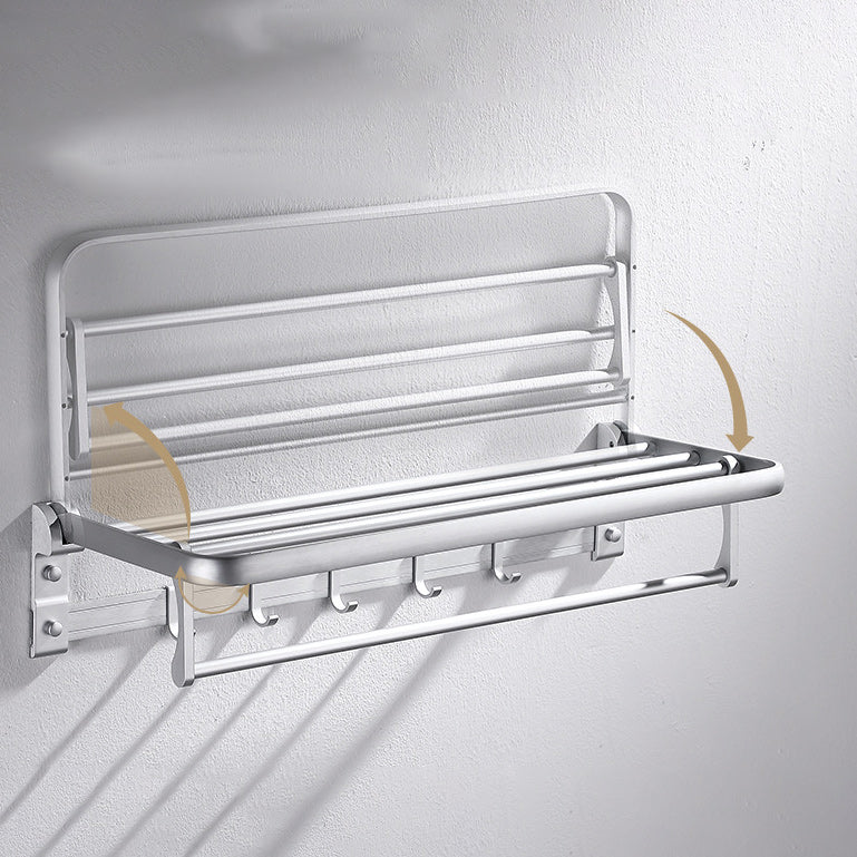 Contemporary Silver Bathroom Accessory As Individual Or As a Set