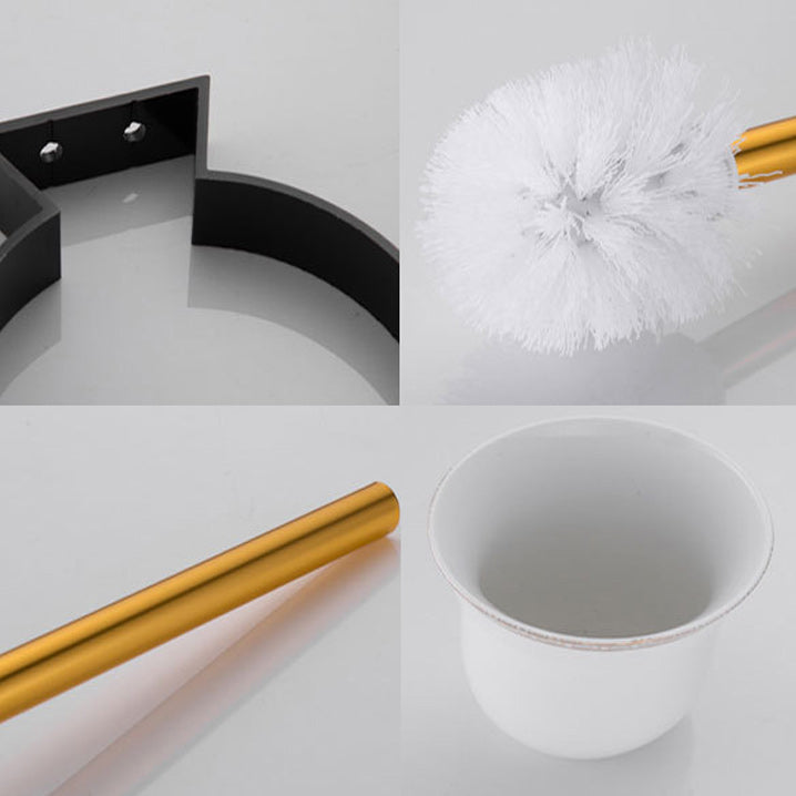 Contemporary Black Bathroom Accessory As Individual Or As a Set