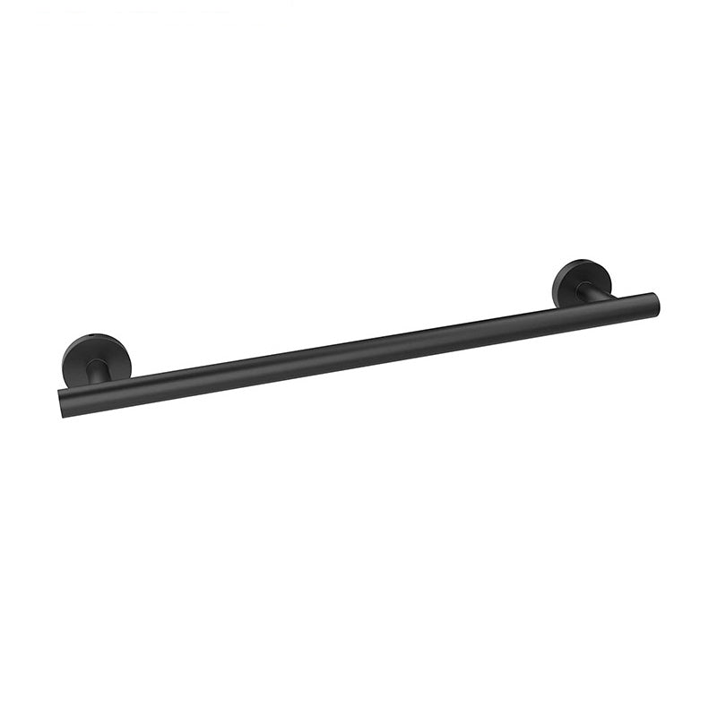 Matte Black Bathroom Hardware Set Stainless Steel Towel Bar/Paper Holder/Robe Hooks