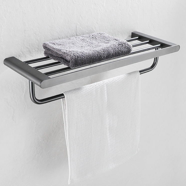 5-Piece Modern Bath Hardware Set in Stainless Steel with Towel Bar/Robe Hooks/Paper Holder