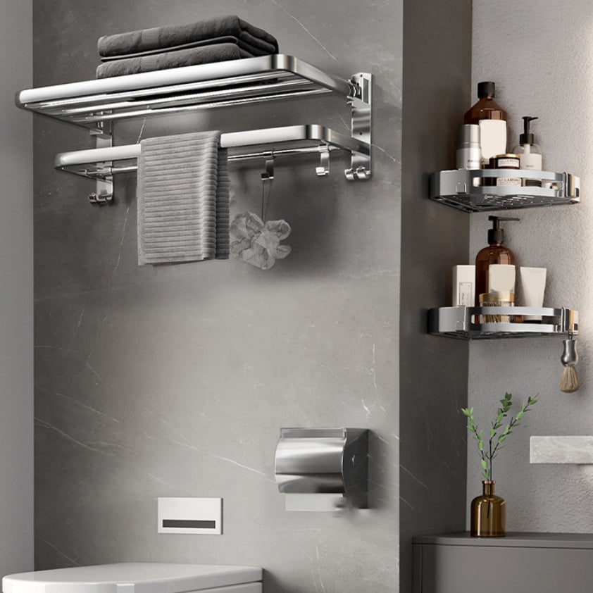 Modern Bathroom Accessory Kit Paper Holder Bath Shelf Stainless Steel Bathroom Hardware