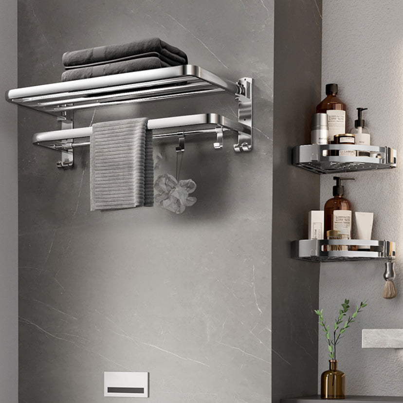 Modern Bathroom Accessory Kit Paper Holder Bath Shelf Stainless Steel Bathroom Hardware