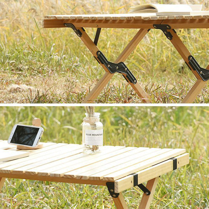 Contemporary Outdoor Camping Table Rectangle Removable Camping Table