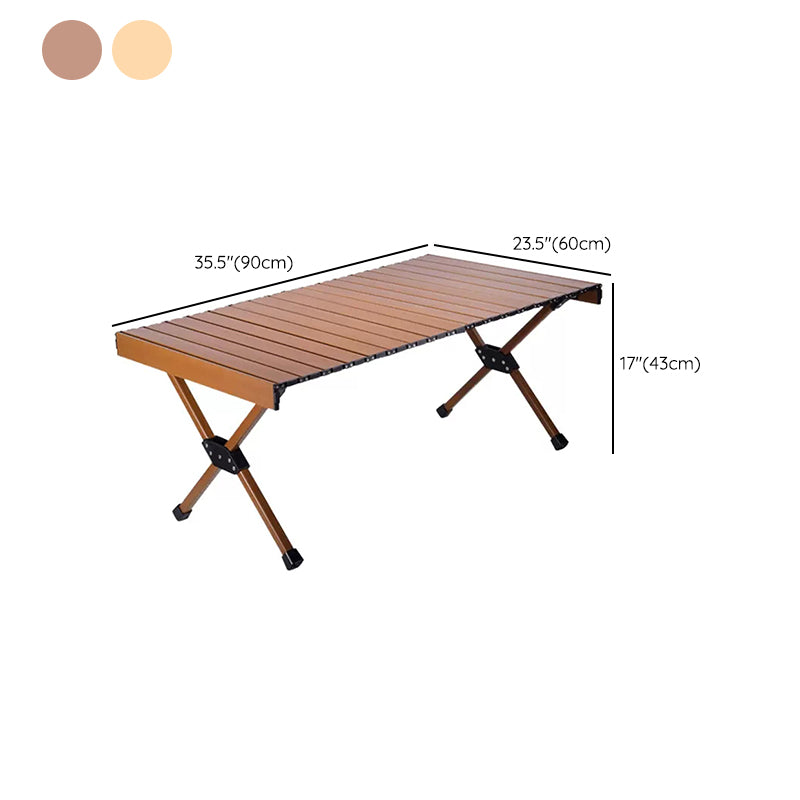 Contemporary Outdoor Camping Table Rectangle Removable Camping Table