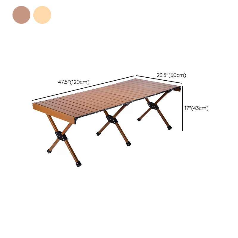 Contemporary Outdoor Camping Table Rectangle Removable Camping Table