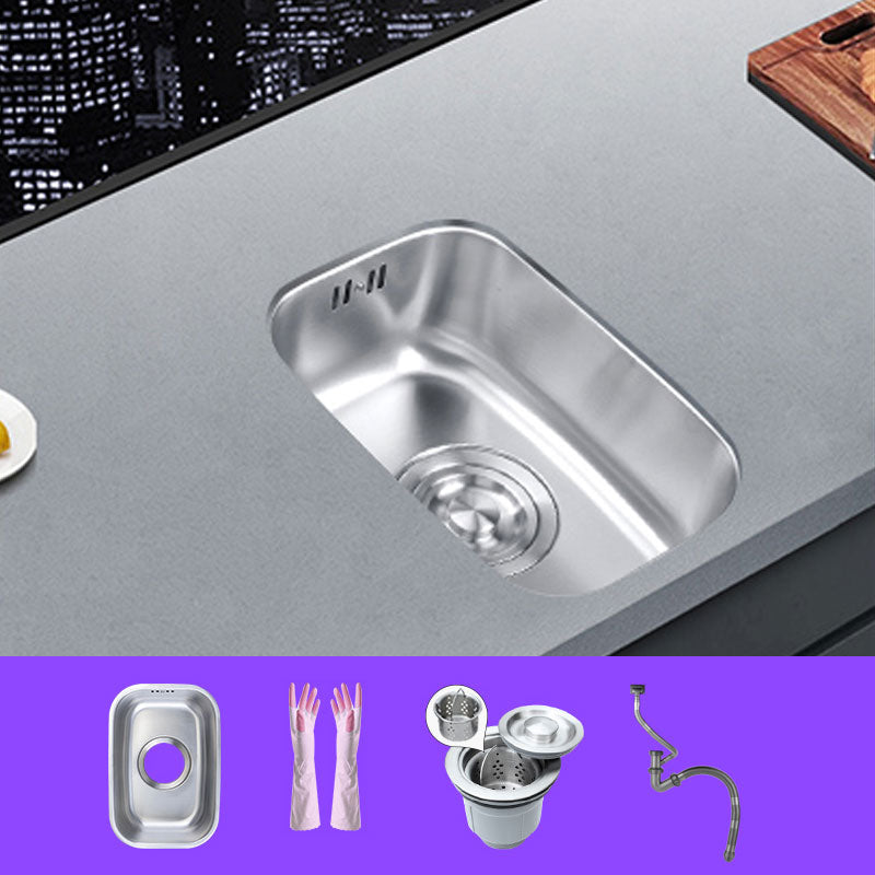 Classic Single Basin Sink Stainless Steel Workstation Sink with Faucet