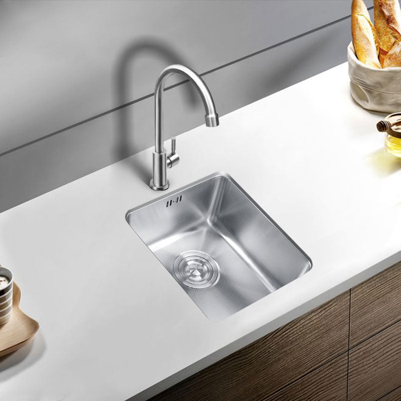 Classic Single Basin Sink Stainless Steel Workstation Sink with Faucet