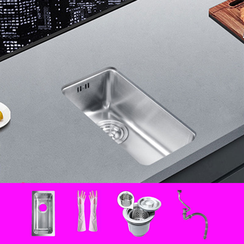 Classic Single Basin Sink Stainless Steel Workstation Sink with Faucet