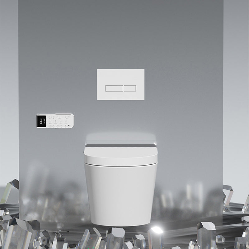 Toilet Bidet and Seat Antimicrobial Dryer Wall Mounted Bidet