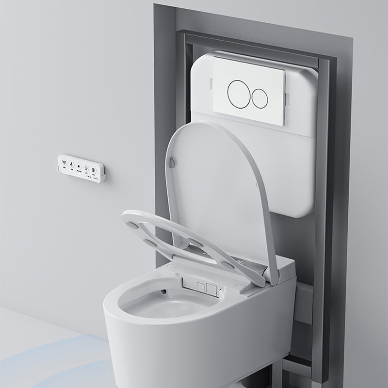 Toilet Bidet and Seat Antimicrobial Dryer Wall Mounted Bidet