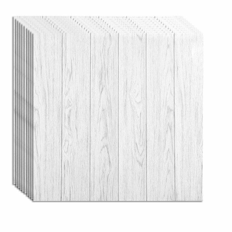 Farmhouse Tin Backsplash Paneling Smooth Wall Ceiling Wood Grain Design