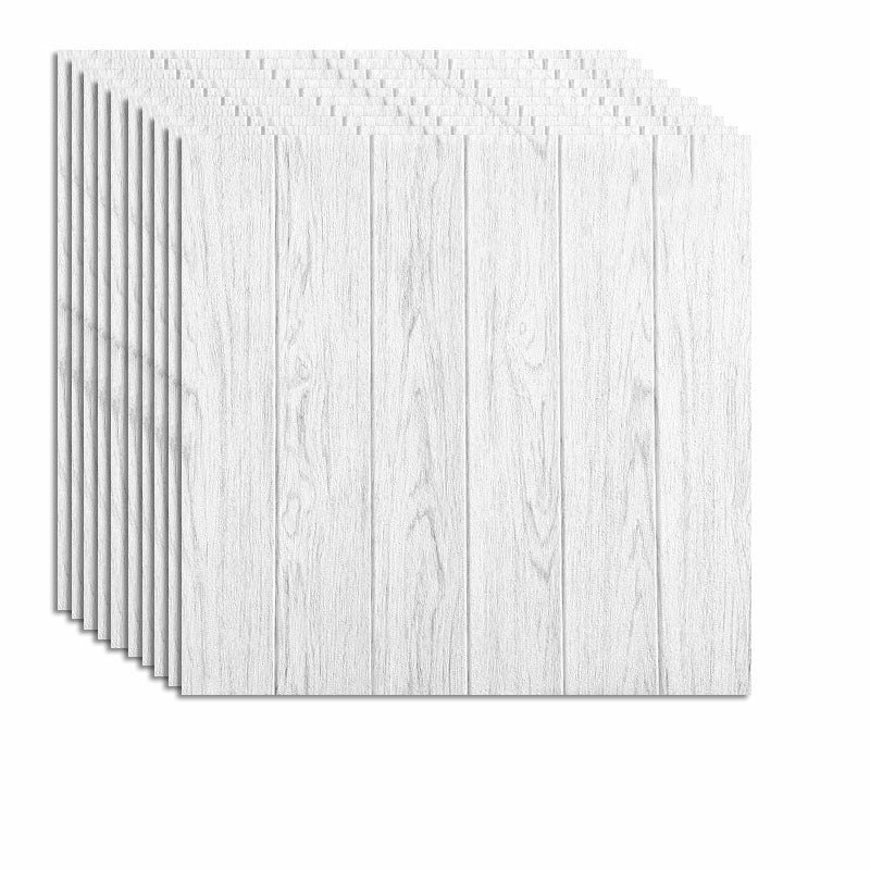 Farmhouse Tin Backsplash Paneling Smooth Wall Ceiling Wood Grain Design