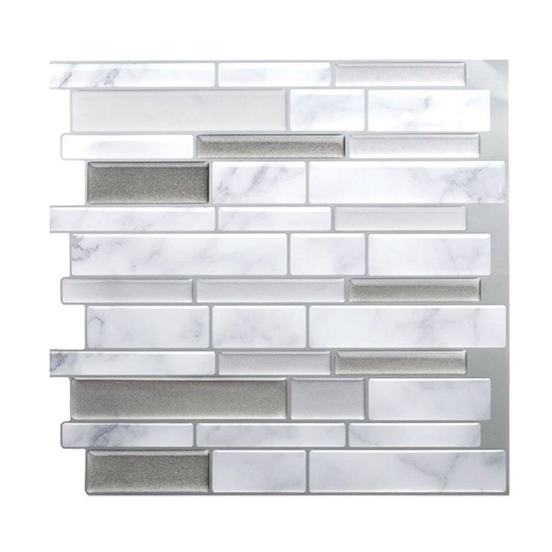 Floor and Wall Tile Kitchen Brick Look Peel and Stick Waterproof Wall Tile