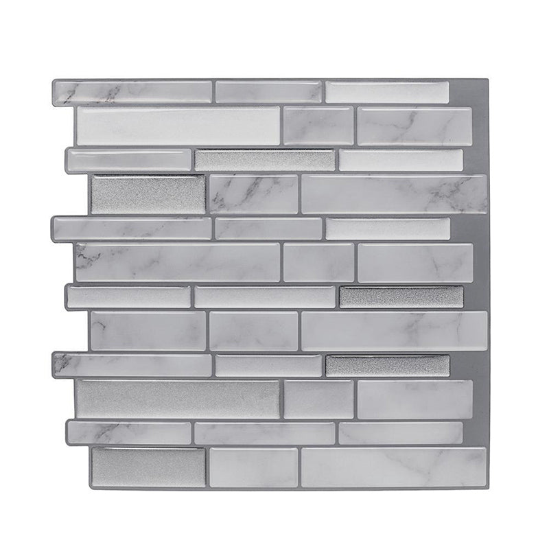 Floor and Wall Tile Kitchen Brick Look Peel and Stick Waterproof Wall Tile