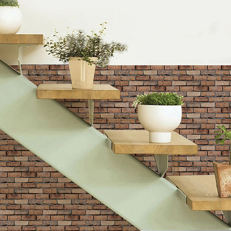 Modern Indoor Wall Floor Tile Brick Look Oilproof Peel and Stick Wall Tile