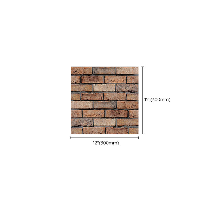 Modern Indoor Wall Floor Tile Brick Look Oilproof Peel and Stick Wall Tile