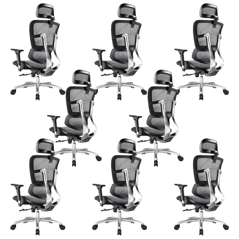 Removable Arms Desk Chair Modern No Distressing Ergonomic Office Chair with Wheels