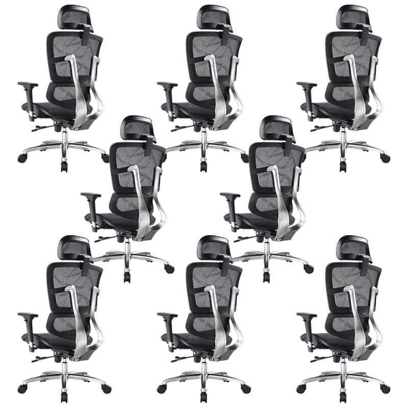 Removable Arms Desk Chair Modern No Distressing Ergonomic Office Chair with Wheels